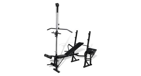 Banc de musculation complet appareil a charge guidee sport fitness musculation