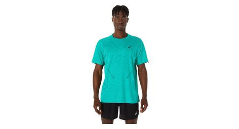 Asics Metarun Jersey met korte mouwen Blauw Heren