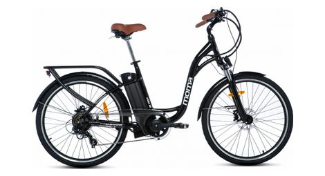 Vélo de ville électrique, momabikes, e-bike-28.2 , shimano 7v, freins a disque hydraulique batterie 36v 16ah