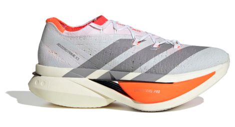 adidas adizero prime x3 strung running shoes white orange unisex