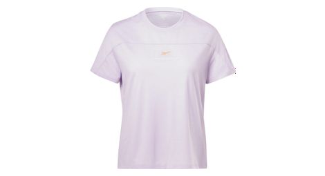 Camiseta de manga corta reebok workout ready supremium rosa