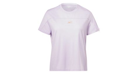 Maglia a manica corta reebok workout ready supremium rosa
