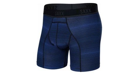 Boxer saxx kinetic l-c mesh brief variegated stripe blue m