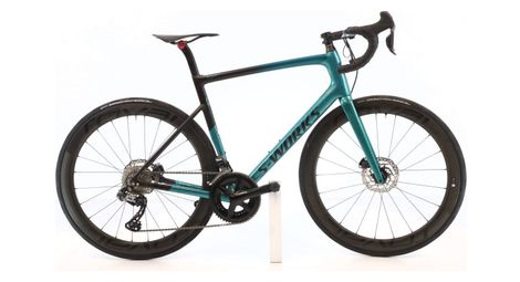 Produit reconditionné · Specialized S-Works Tarmac SL6 Di2 11V · Vert / Vélo de route | Bon état