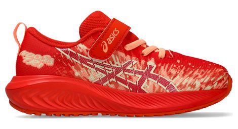 Scarpe da corsa Asics Pre Noosa Tri 16 PS rosse per bambini
