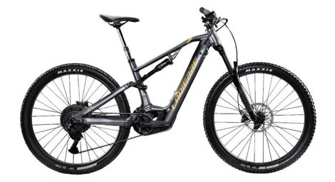 Vtt electrique tout-suspendu lapierre overvolt tr 6.7 shimano cues 11v 750wh 29 gris 2024