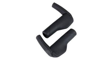 Paar BBB KingComfort Ergogriffe mit Bar-End Schwarz