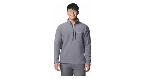 Columbia 1/2 Zip Fast Trek III Pile Grigio Uomo