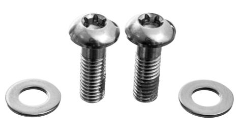 Jeu de 2 vis Titane Torx 25 pour Étrier Flat Mount