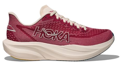 Chaussures Running Hoka Mach 7 Rose Femme