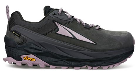 Altra olympus 5 hike low gtx grey violet women's trail running shoes