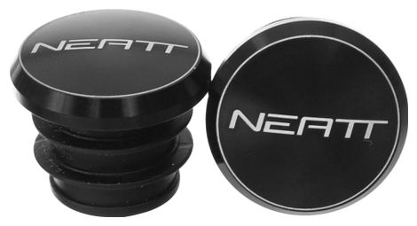 Embouts de Guidon Neatt Aluminium Noir