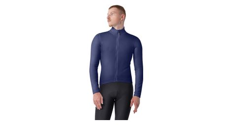 Maillot Manches Longues Castelli Competizione Thermal Bleu Homme