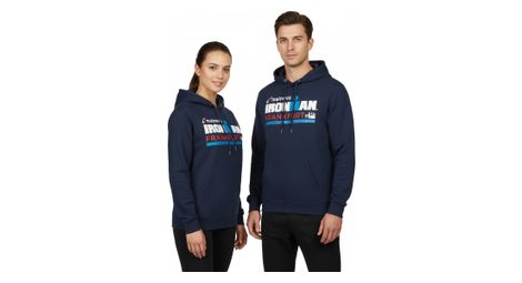 Ironman Frankfurt Kapuzenpullover Marineblau
