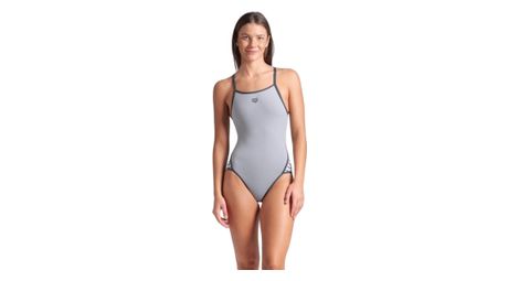 Maillot de bain arena icons super fly seam foam/asphalt femme