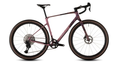 Cube Nuroad C:62 EX Gravel Bike Shimano GRX Di2 12S 700 mm Cambio Blush Pink Art 2026