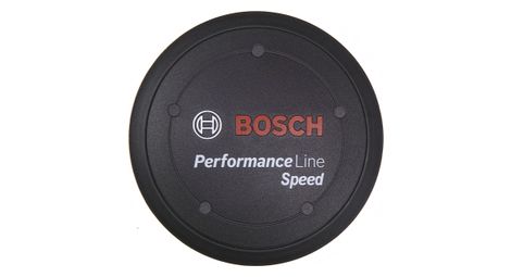 Bosch Performance Line Speed Logo Abdeckung Schwarz + Spacer Ring