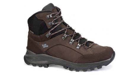 Hanwag Banks GTX Wanderschuhe Braun Grau Herren