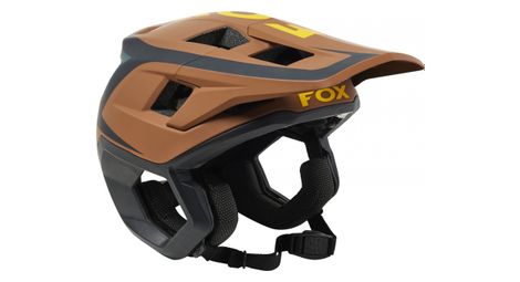 Casque fox dropframe pro dvide marron