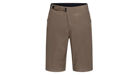 Pantalones cortos con piel Fox Flexair marrones para hombre