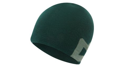 mountain equipment branded knitted beanie grun
