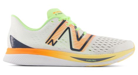 Scarpe da corsa new balance fuelcell supercomp pacer v1 white orange uomo 45