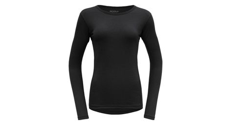 Baselayer femme devold jakta merino 200 shirt noir
