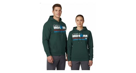 Felpa con cappuccio verde Ironman Frankfurt