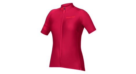 Maillot manches courtes endura pro sl ii lie de vin femme