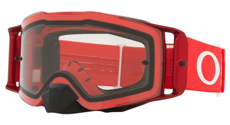 Lunettes oakley front line mx rouge clear / ref : oo7087-79