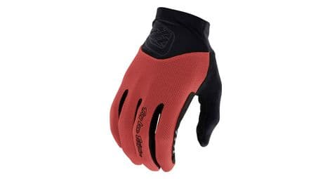 Gants troy lee designs ace 2.0 dark mineral rouge 