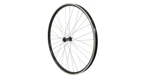 Roue vtc 700x35 avant kargo vae e bike alu double paroi moyeu shimano tx500 noire blocage renforce
