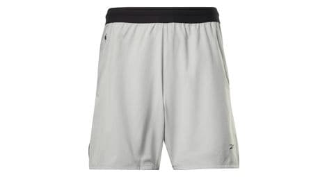 Reebok trainingsshorts strength speed 3.0 grau