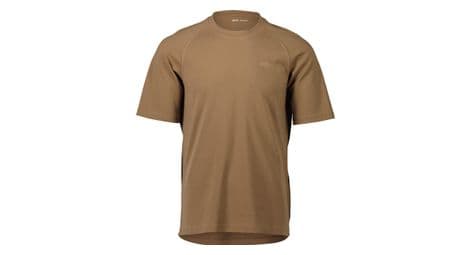 T-shirt poc poise jasper marron