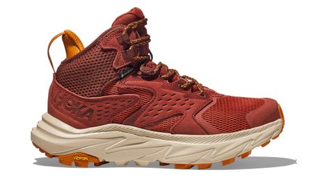 Hoka anacapa 2 mid gtx zapatillas de senderismo para mujer rojo