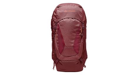 Zaino da trekking da donna vaude asymmetric 48+8l rosso