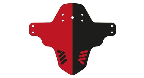 All mountain style ams front mud guard red black