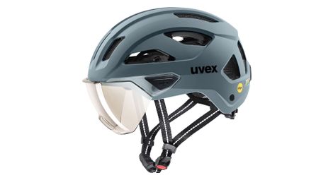 Casque Ville Uvex Stride Visor Mips Gris Anthracite