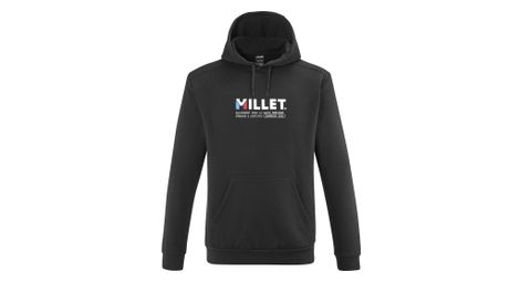 Zwarte 'Millet' sweater top voor heren