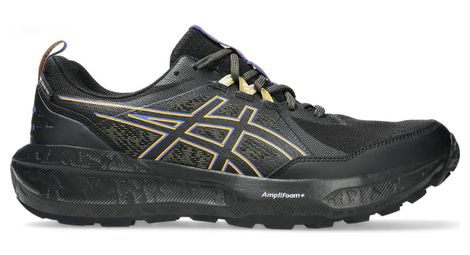 asics gel sonoma 8 gtx black khaki men s trail shoes