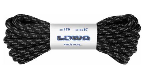 Lowa Trekking-Schnürsenkel, schwarz – 170 cm
