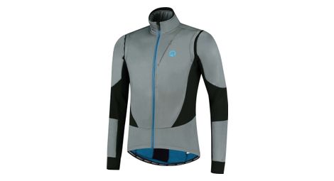 Veste Velo Hiver Rogelli Brave - Homme - Gris/Noir/Bleu