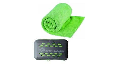 Serviette microfibre m 50x100 tek towel sea to summit verte
