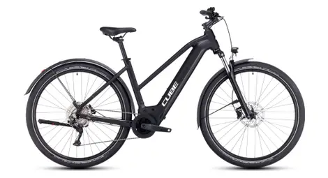 Cube nuride hybrid pro 750 allroad trapez elektro-hybrid-fahrrad shimano deore 10s 750 wh 29'' schwarz 2023