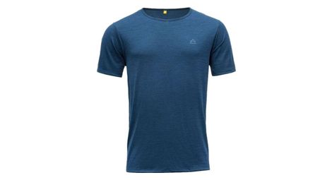 T shirt devold valldal merino bleu