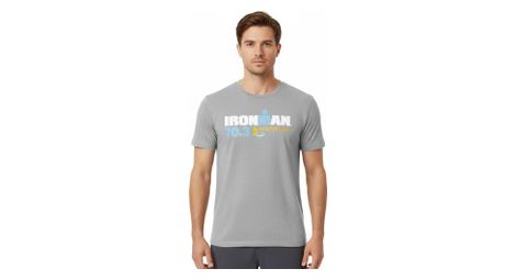 Maglietta a maniche corte Ironman 70.3 Marbella Grey Uomo