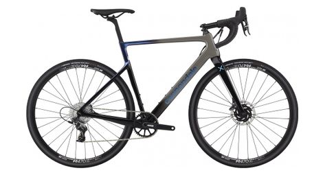 Velo de cyclocross cannondale supersix evo cx sram force 1 11v 700 mm gris violet haze