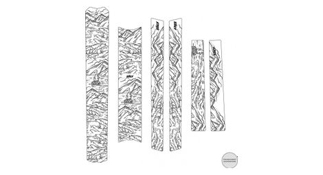 Kit protection de cadre slicy sublimistick dreamland brillant