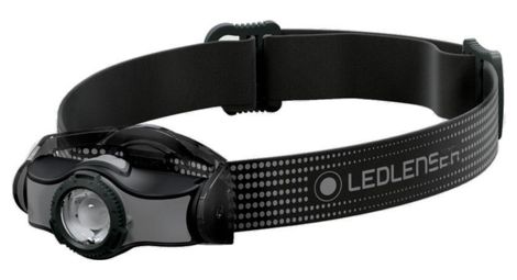 Lampe frontale led outdoor série mh3 ledlenser - noir