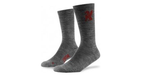 Chrome chaussettes crew gris